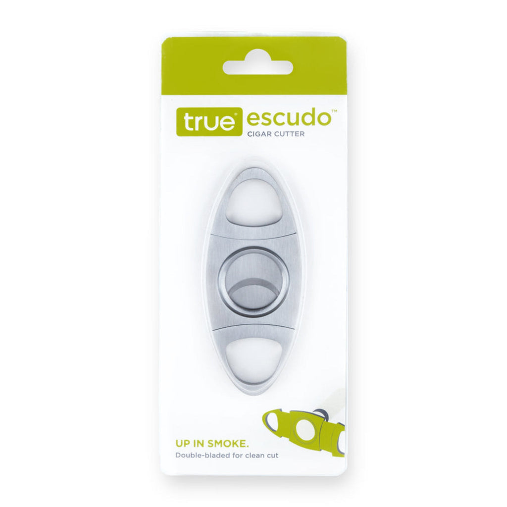 True Escudo Superior Stainless Steel Guillotine Cigar Cutter-4