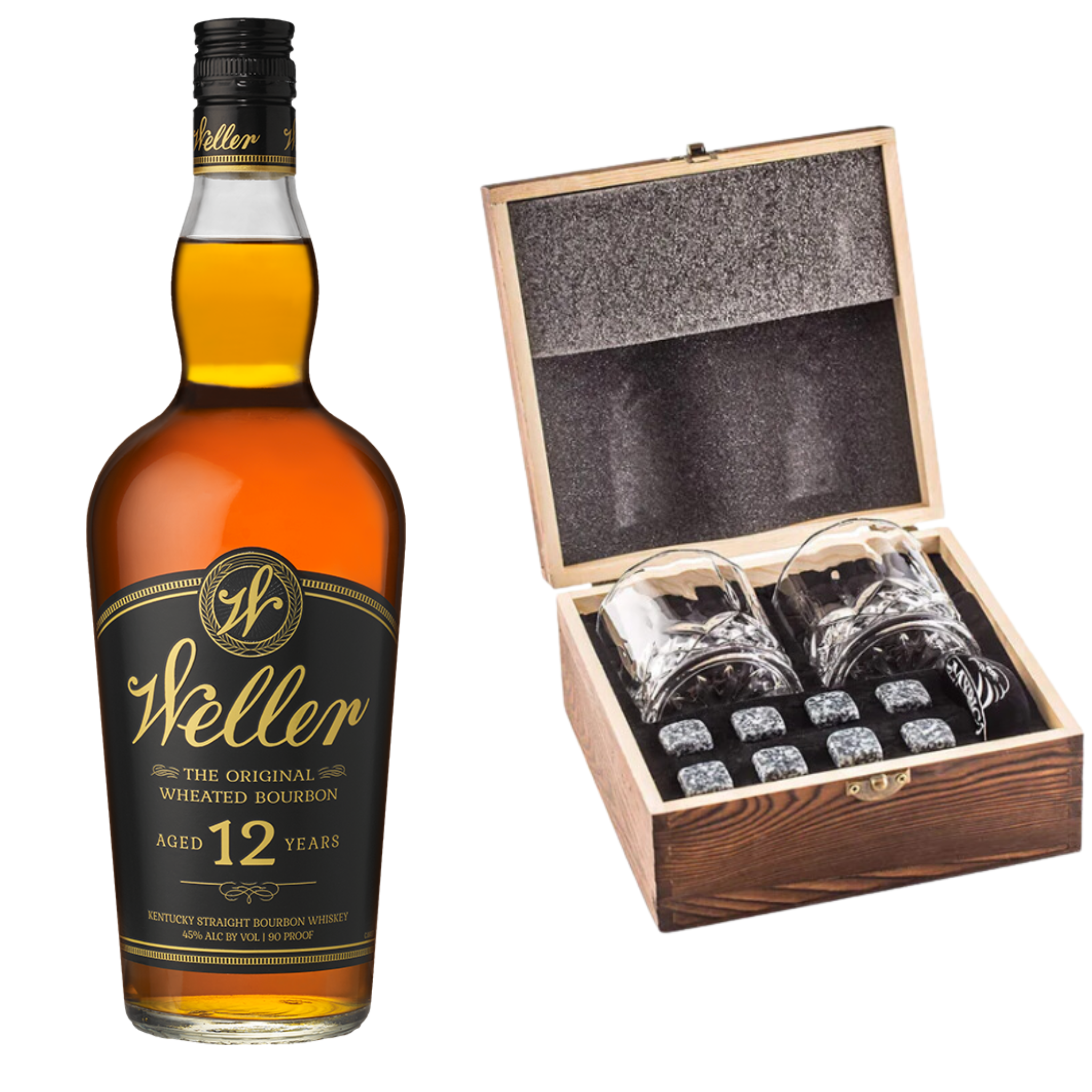 W.L. Weller Bourbon 12 Year 750ml With Gift