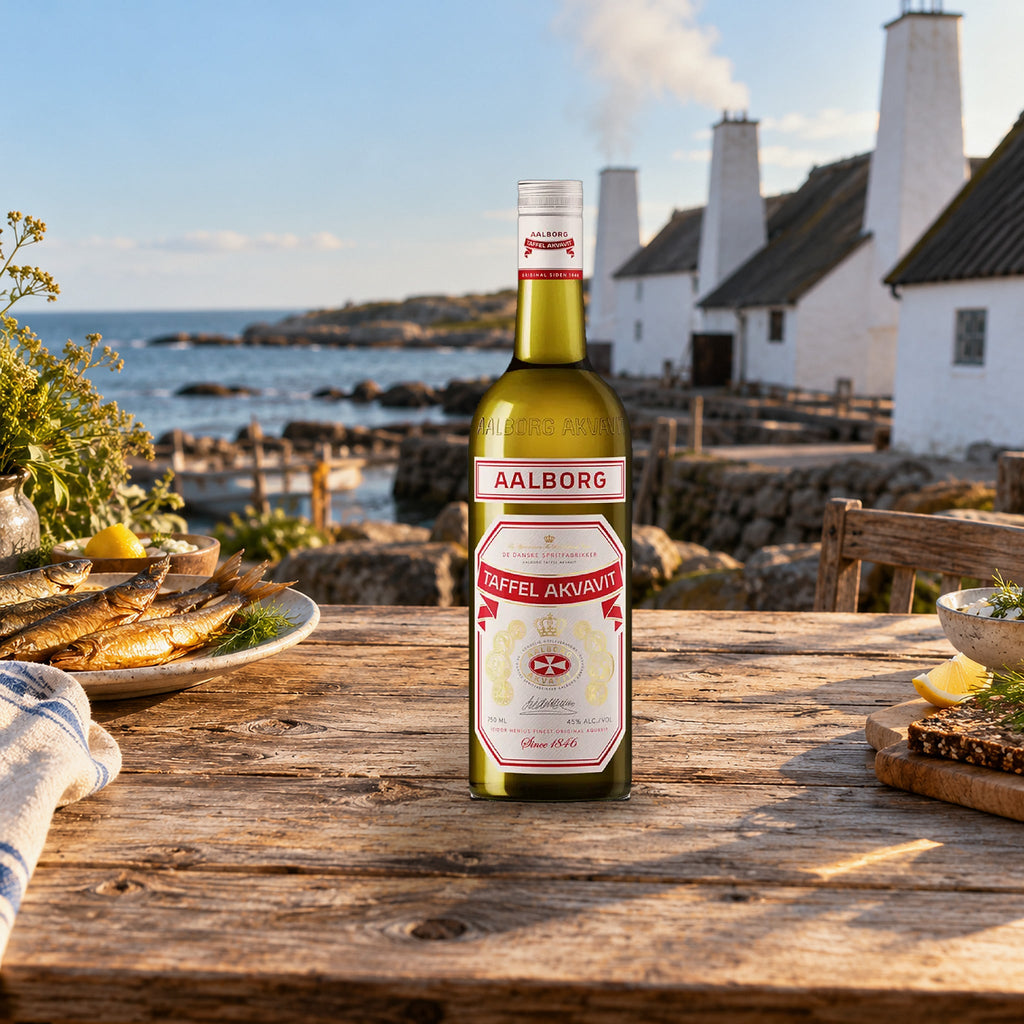 Aalborg Taffel Aquavit bornholm smokehouse