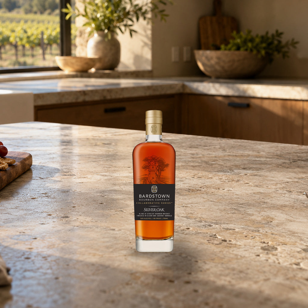 Bardstown Bourbon Silver Oak Collaboration Whiskey cheese board kitchen