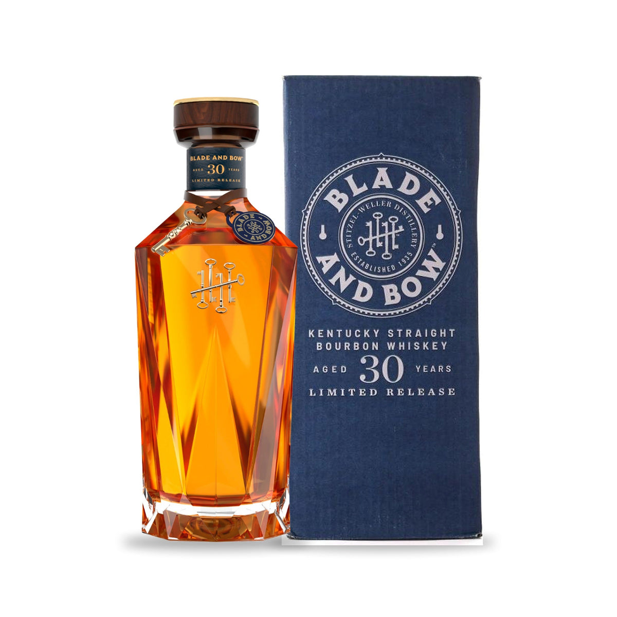 Blade and Bow 30 Year Old Kentucky Straight Bourbon Whiskey Limited Release pack