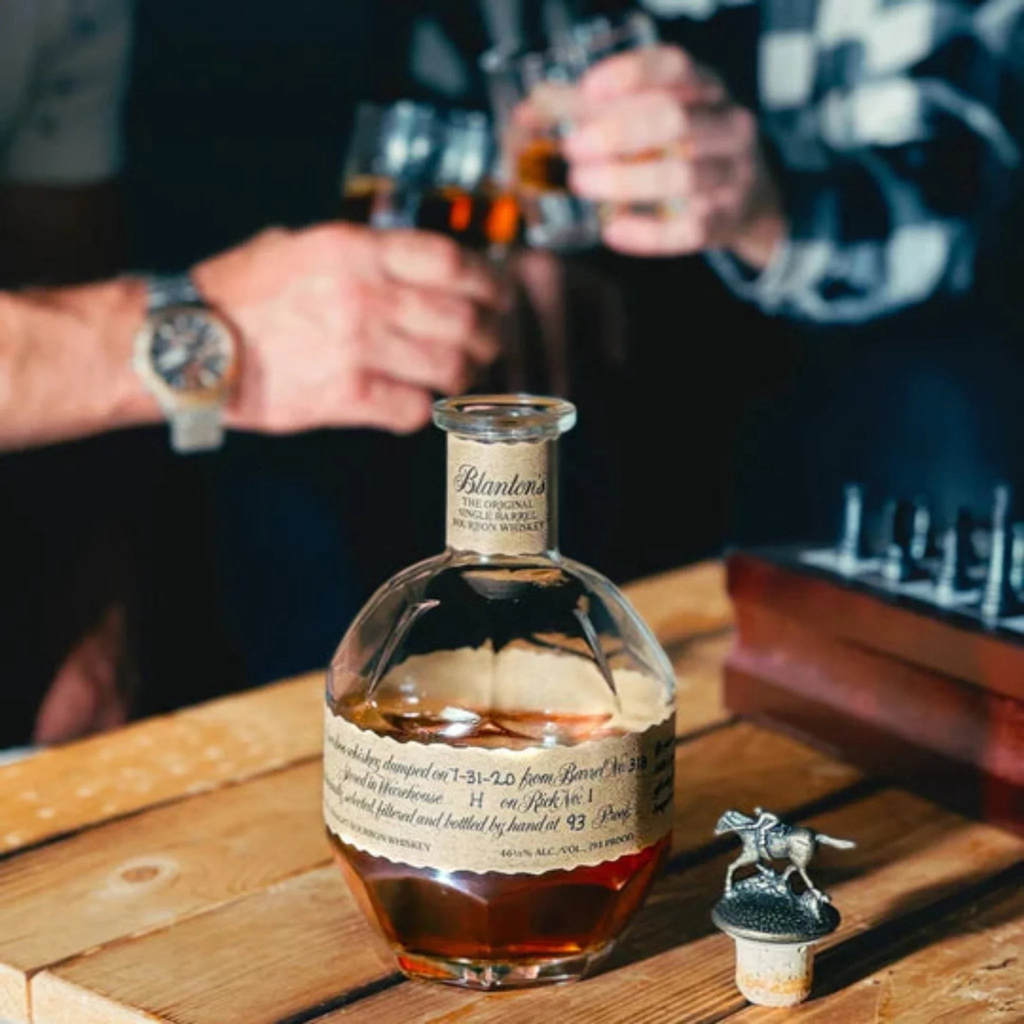 仙54【未開栓】Blanton's 750ml 46％ SINGLE BARREL BOURBON 箱有