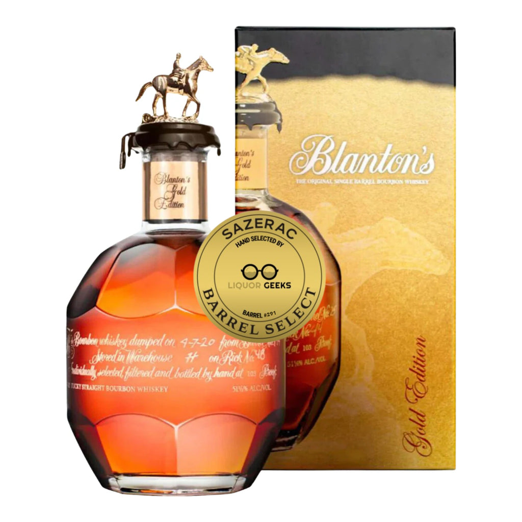 Blanton’s Gold Edition Single Barrel Bourbon – Liquor Geeks Barrel Select #291 – Store Pick (3)