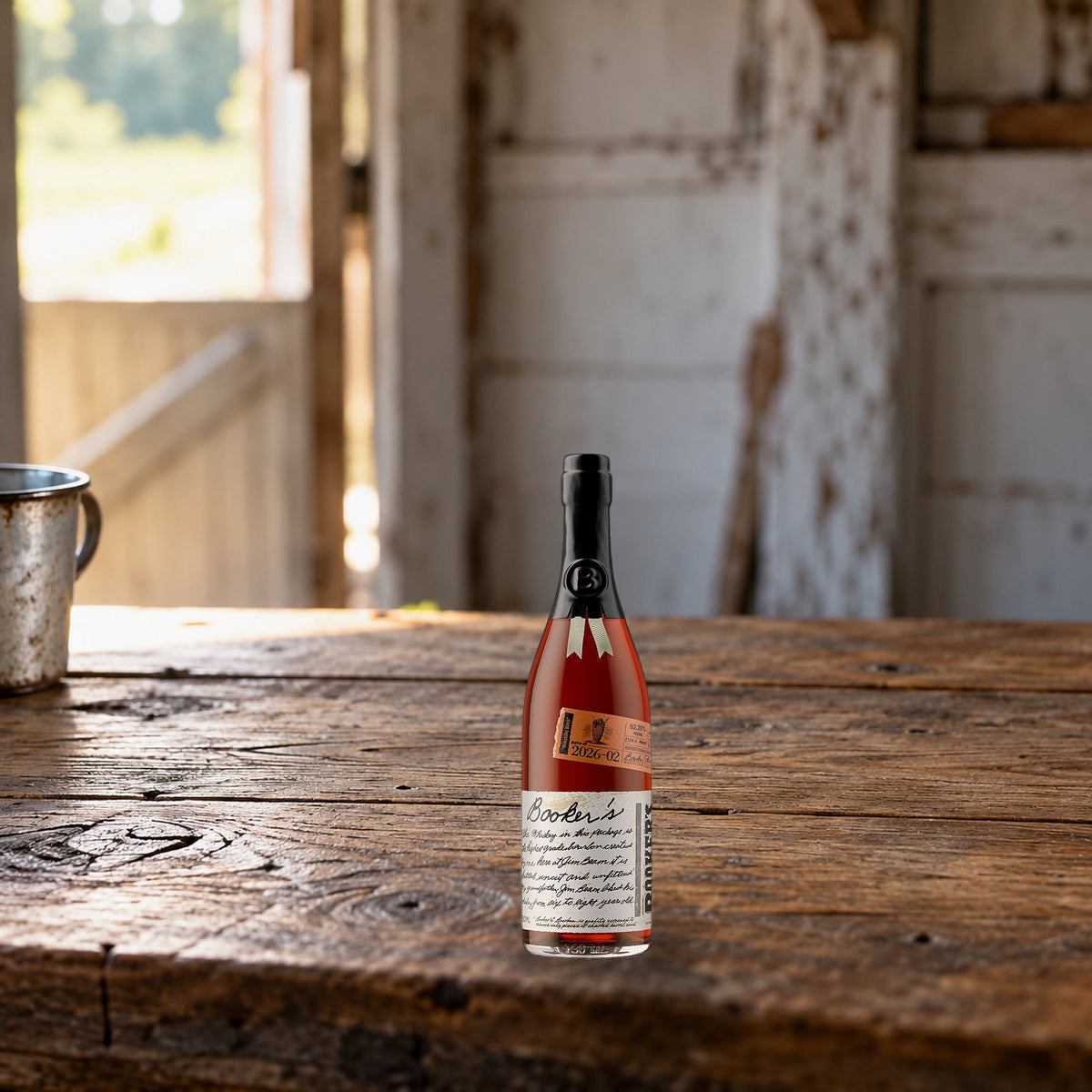 Booker's Bourbon Milkshake Batch 2026-02 Kentucky Straight Bourbon Whiskey dairy barn