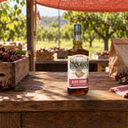 Buckhorn Black Cherry Straight Bourbon Whiskey cherry stand