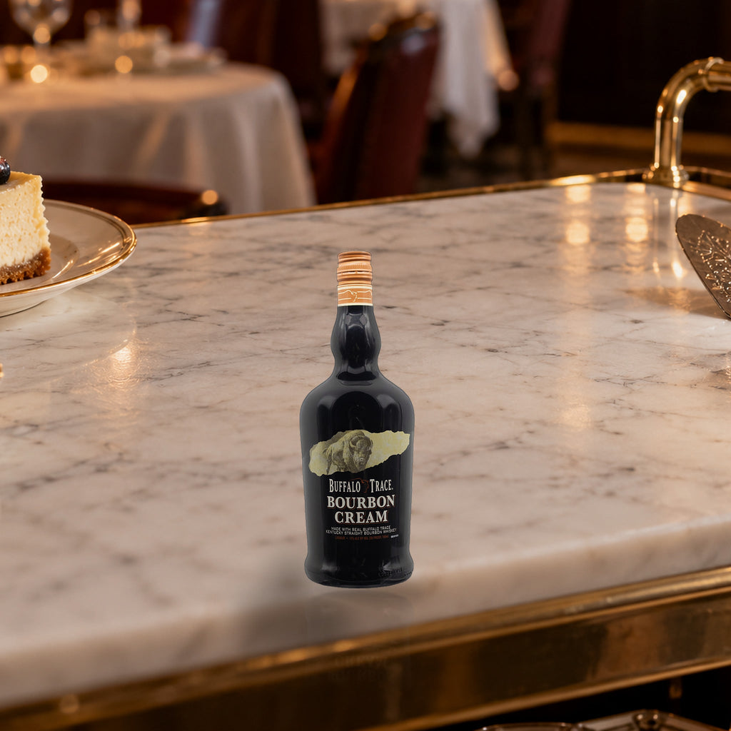 Buffalo Trace Distillery Bourbon Cream Liqueur dessert trolley