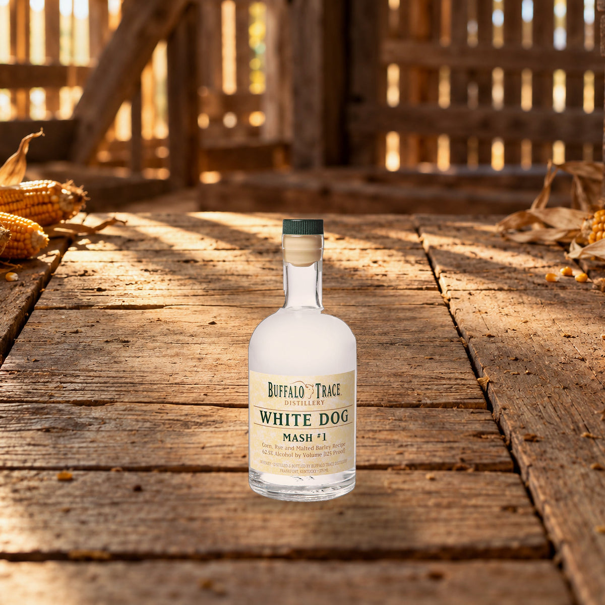 Buffalo Trace White Dog Mash #1 corn crib