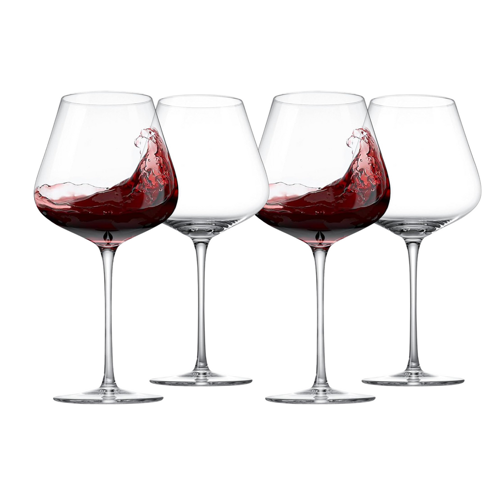 Wine Glasses Crystal Clear Glass (2)
