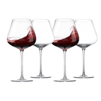 Wine Glasses Crystal Clear Glass (2)