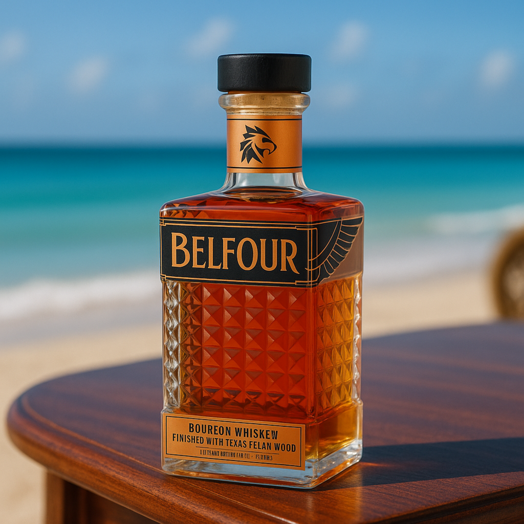 Belfour Texas Pecan Wood Finish Bourbon Whiskey (2)