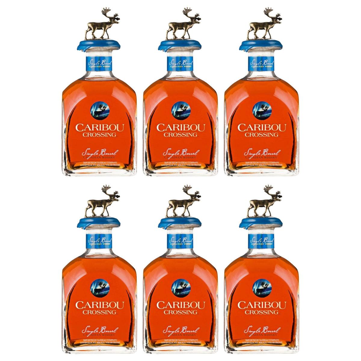 Caribou Crossing Whiskey Single Barrel 6-Pack