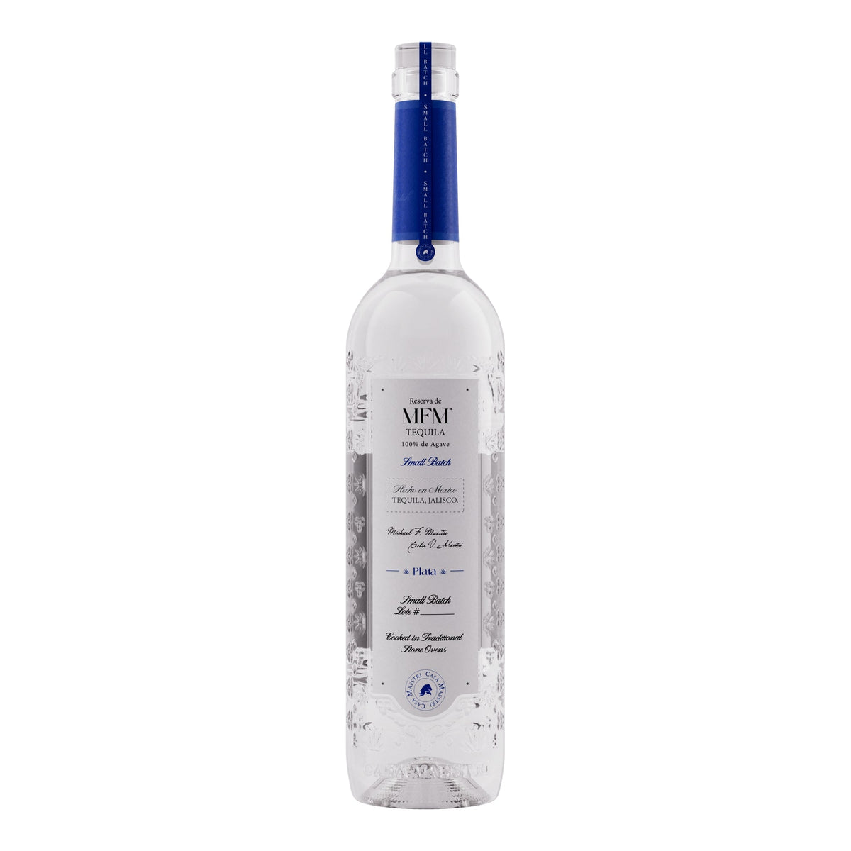 Casa Maestri Reserva de MFM Small Batch Plata Tequila