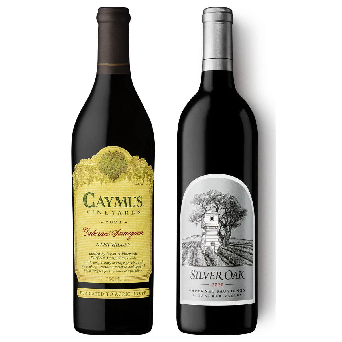 Cabernet Pair — Caymus Napa Valley & Silver Oak Alexander Valley