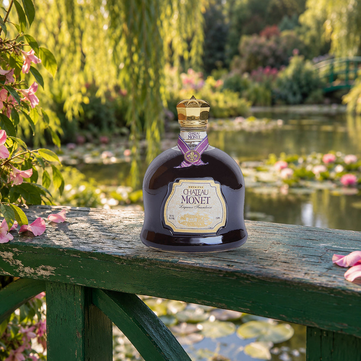 Chateau Monet lily pond bridge