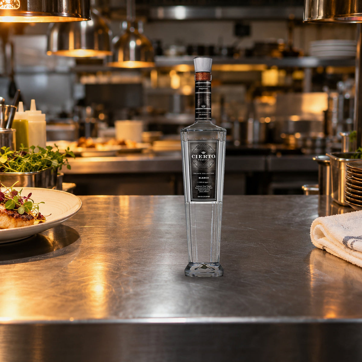 Cierto Tequila Blanco Private Collection chef pass