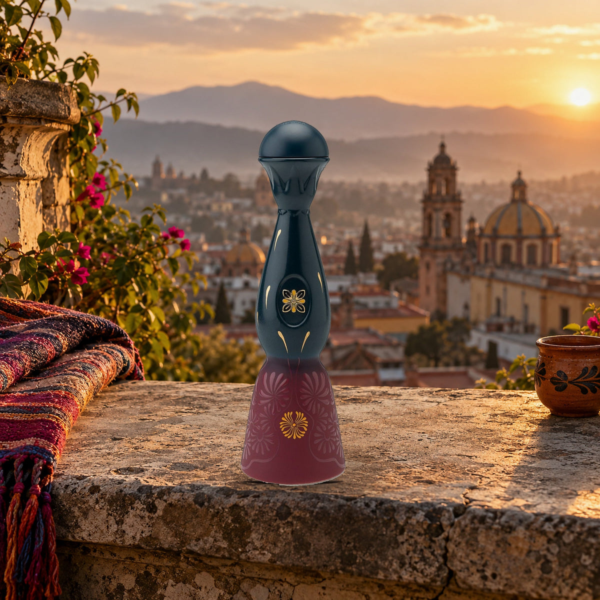 Clase Azul Día de Muertos Trascender 2026 Limited Edition Añejo Tequila 1 Liter mirador sunrise