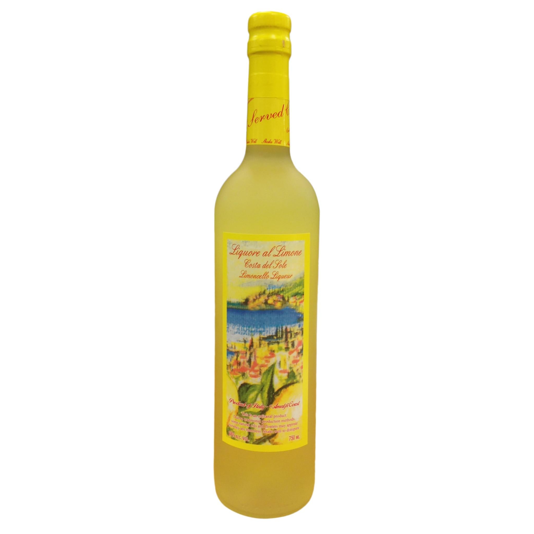 Costa Del Sole Limoncello Liquore Al Limone - Liquor Geeks