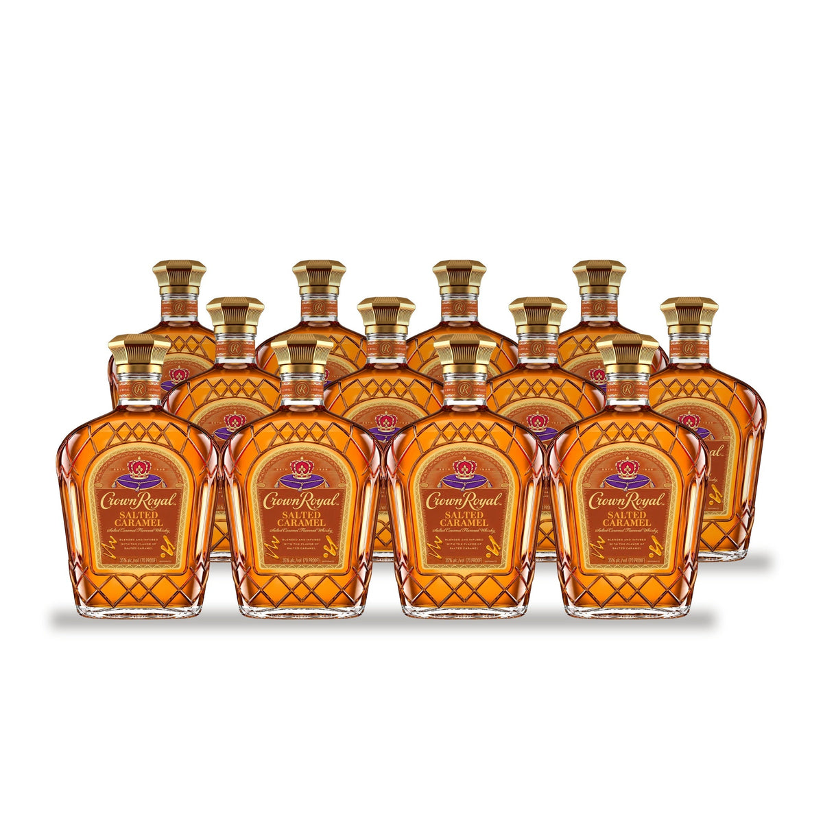 Crown Royal Salted Caramel Flavored Whiskey 12 pack