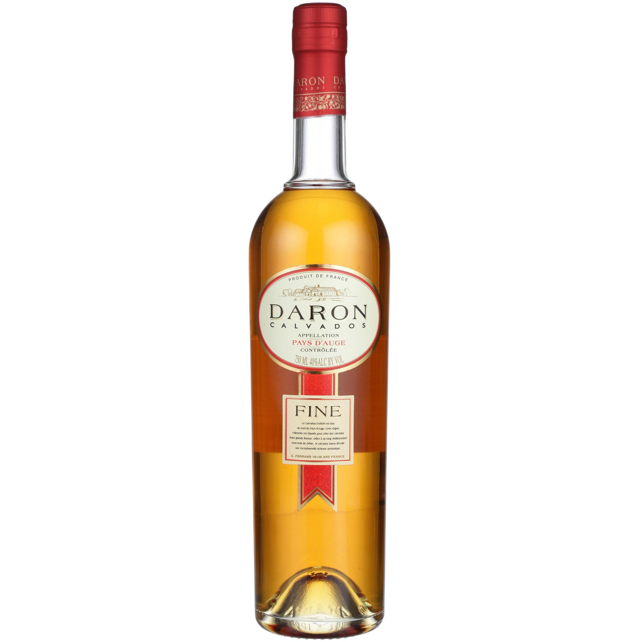 Daron Calvados Pays D'Auge Fine 5 Yr - Liquor Geeks
