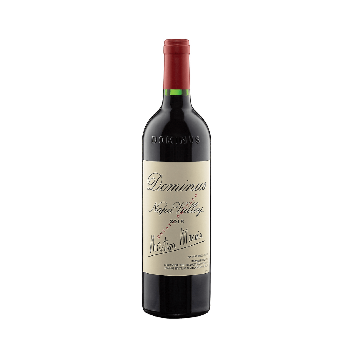 Dominus Red Wine Napa Valley 2020 Wood Box
