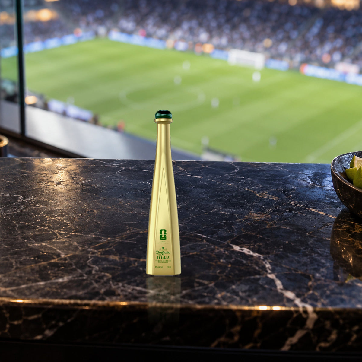 Don Julio 1942 FIFA World Cup 2026 Limited Edition Miniature (50 mL) stadium suite ledge