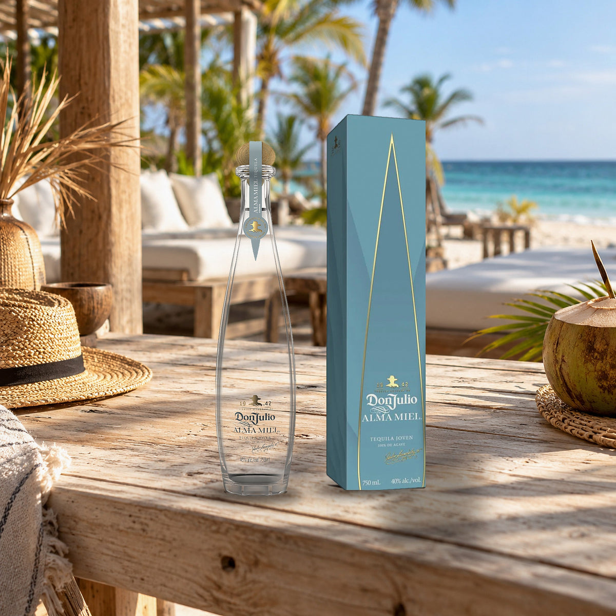 Don Julio Alma Miel Joven Tequila tulum beach club