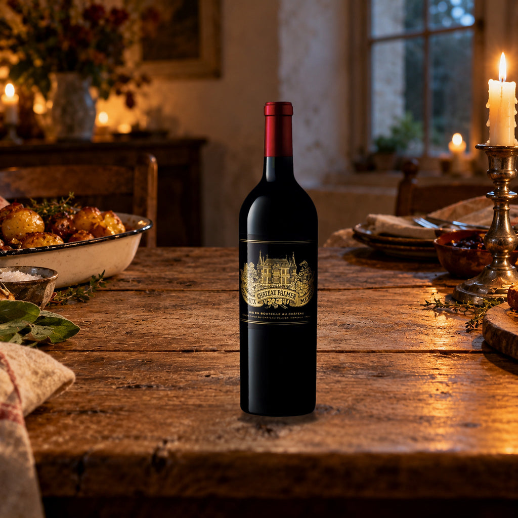 Chateau Palmer Margaux 2021 With Wood Box duck confit supper