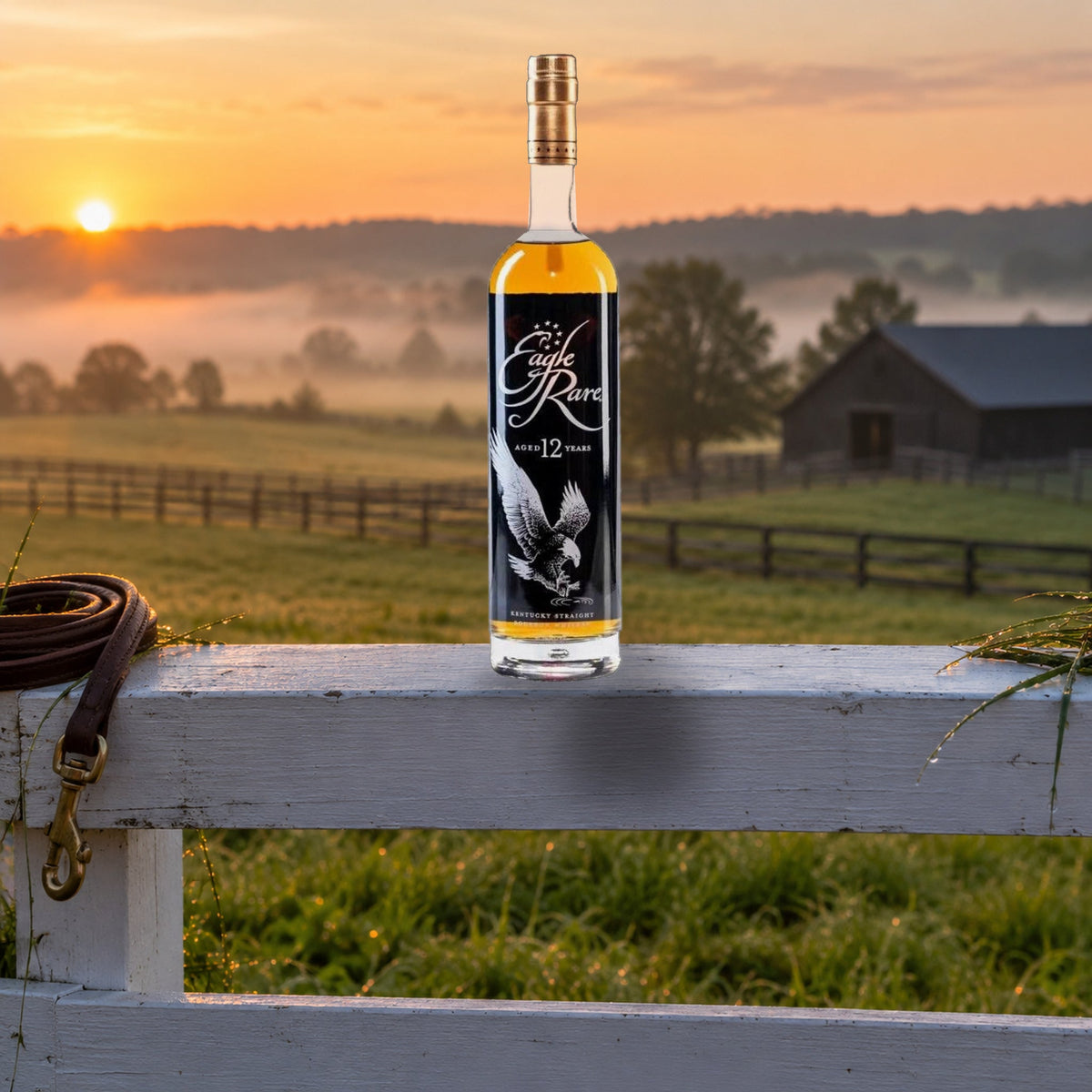 Eagle Rare 12 Year Bourbon 700mL horse fence