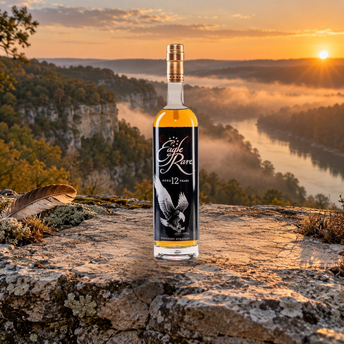 Eagle Rare 12 Year Bourbon 700mL river ridge