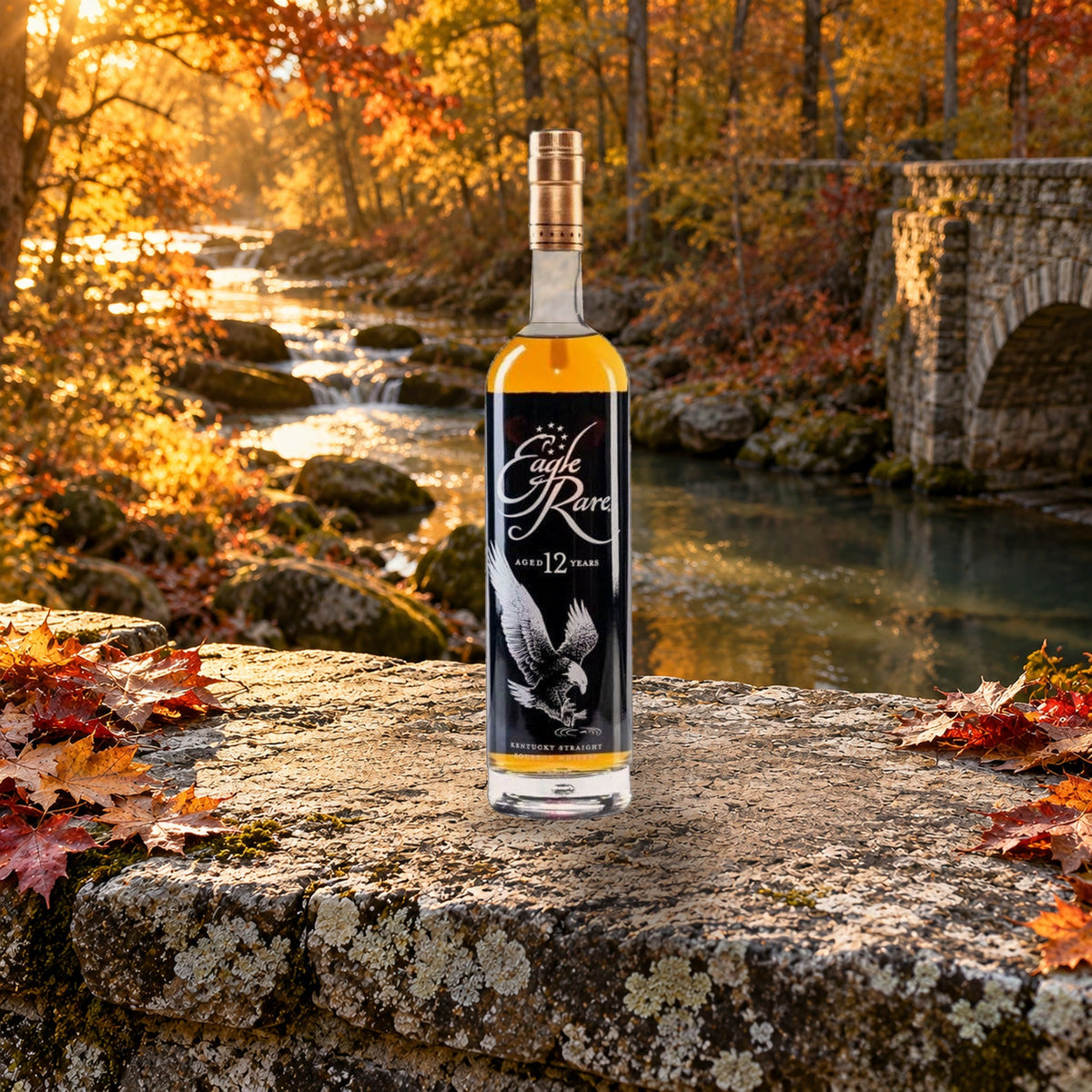 Eagle Rare 12 Year Bourbon 700mL stone bridge