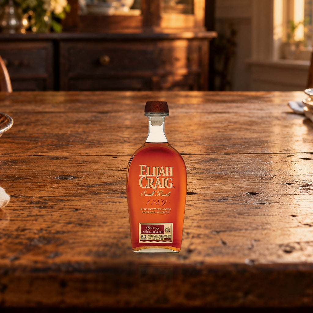 Elijah Craig Straight Bourbon Small Batch Whiskey sunday supper