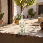 Fortaleza Blanco Tequila adobe windowsill