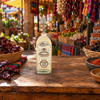 Fortaleza Reposado Tequila mercado stall