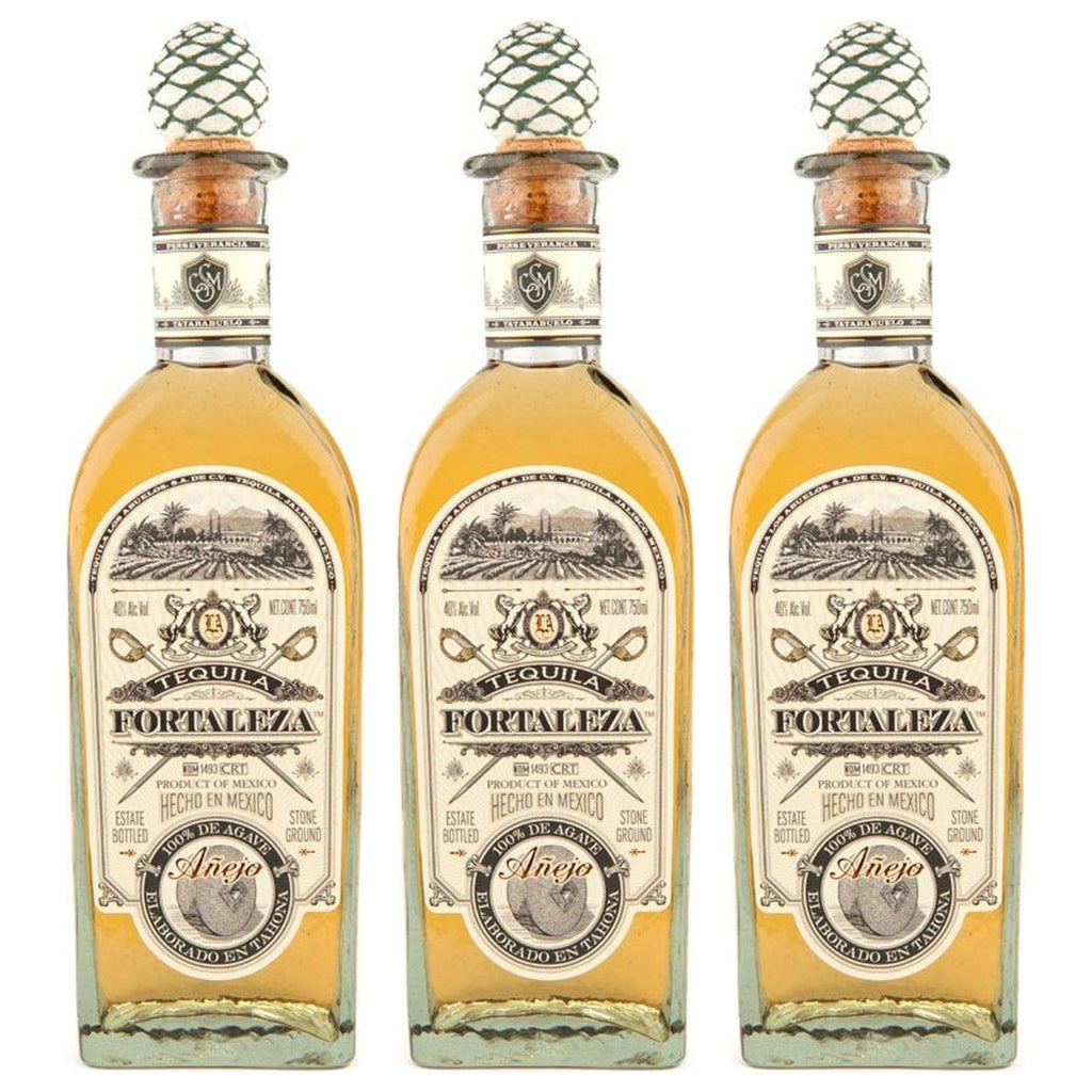 Fortaleza Tequila Añejo 3-Pack