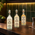 Fortaleza Tequila Trio — Blanco, Reposado & Añejo home back bar