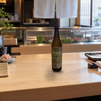 Fuki Junmai Sake Liqueur sushi counter