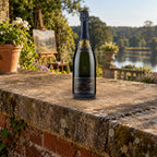 Pol Roger Champagne Brut Cuvée Sir Winston Churchill 1998 garden wall easel