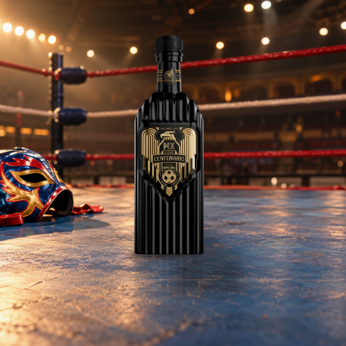 Gran Centenario Reposado World Cup Special Edition Tequila lucha ring apron