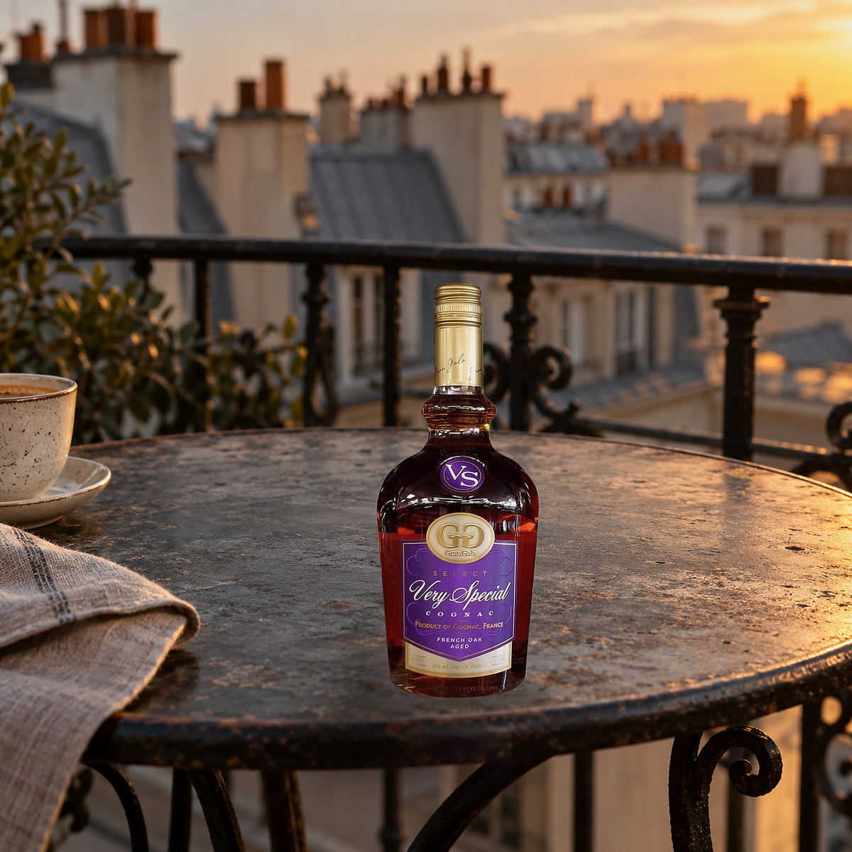 Gran Gala Very Special Cognac paris balcony