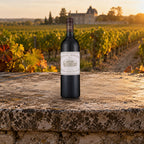 Chateau Margaux Margaux 2014 With Wood Box gravel vineyard wall