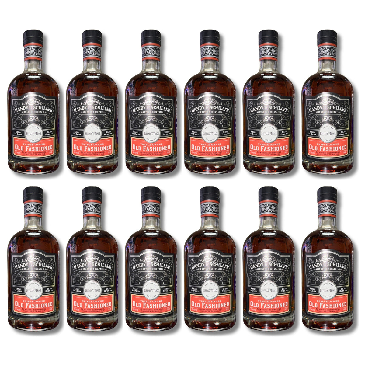 Handy And Schiller Triple Oaked Old Fashioned Signature Cocktail 12-Pack