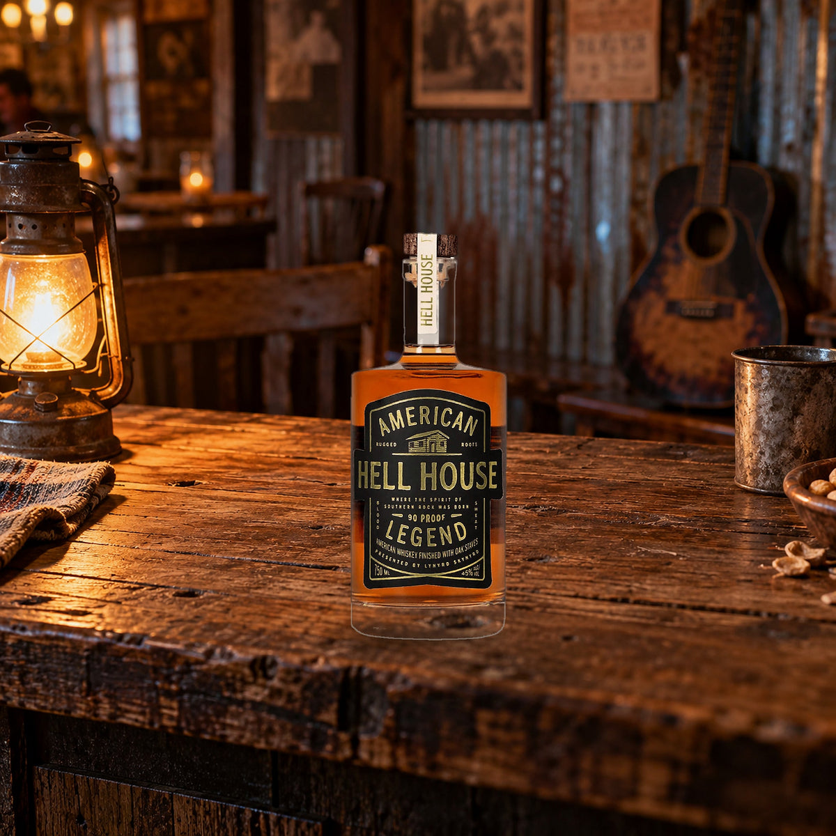 Hell House Blended American Whiskey American Legend 90 juke joint bar