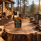 Hell House Blended American Whiskey American Legend 90 lumber camp table