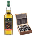 Lagavulin 12 Year Cask Strength With Gift — Wooden Box, 2 Glasses & Whiskey Stones