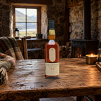 Lagavulin Single Malt Scotch 16 Year Whiskey bothy table