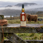 Lagavulin Single Malt Scotch 16 Year Whiskey highland cow gate