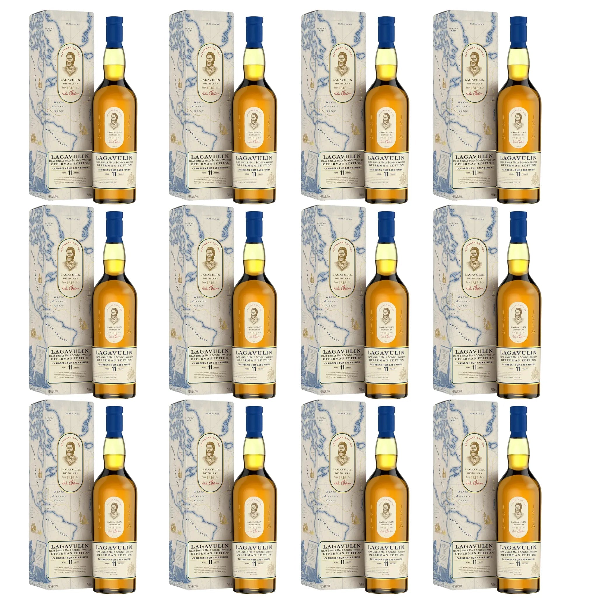 Lagavulin Offerman Edition 11 Year Caribbean Rum Cask Finish Single Malt Scotch Whisky