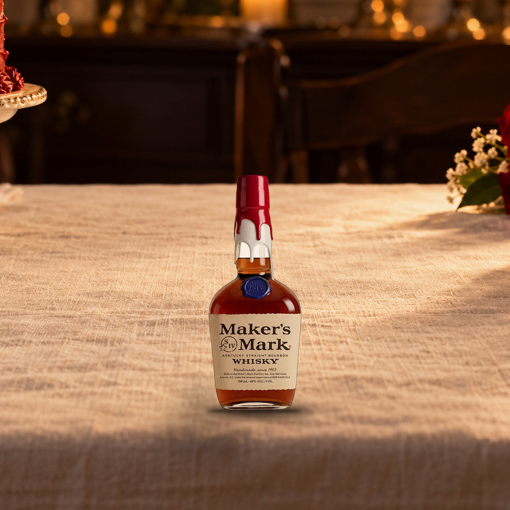 Maker’s Mark 250th Anniversary Limited Edition Bourbon anniversary cake table