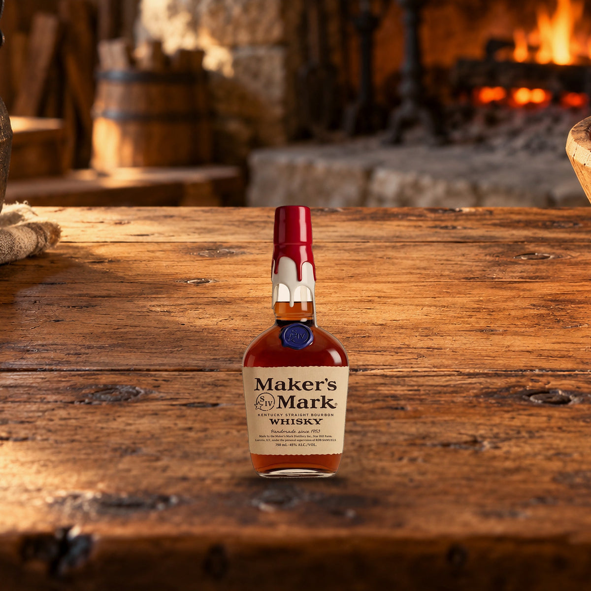 Maker’s Mark 250th Anniversary Limited Edition Bourbon hearth kitchen
