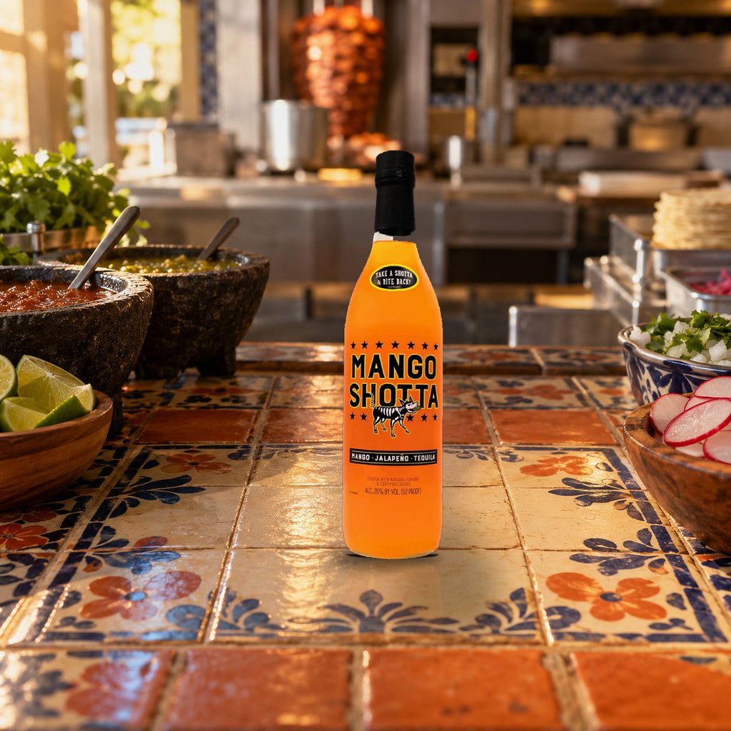 Mango Shotta Tequila salsa bar